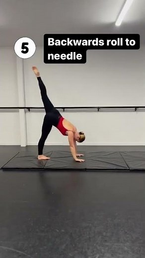 Backward Roll Extension Drills with Beats Per Minute Performing Arts.