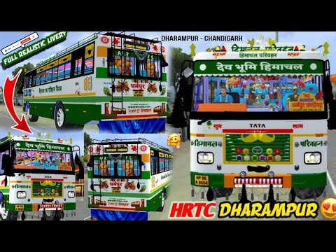 HRTC DHARAMPUR | Old Modified TATA Re-Build Bus Mod Livery Bussid
