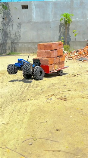 Bulldozer power🔥💪 rc remote control tractor😱 #shortvideo