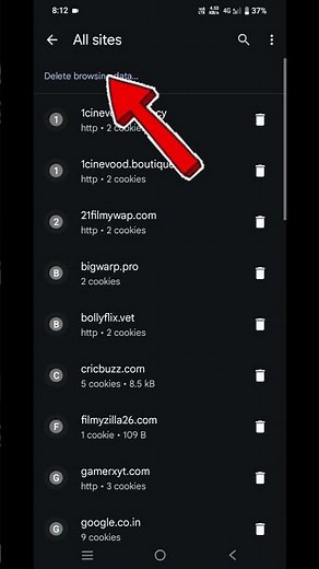 🤔Browser Data Clear Kaise Kare | Chrome browser delete kaise kare #cleardata #chrome #browser #short