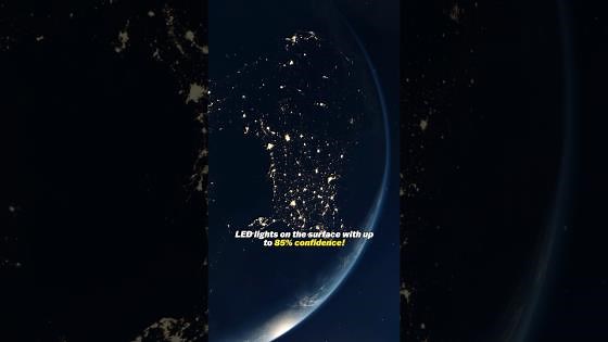 The incredible truth behind alien city lights