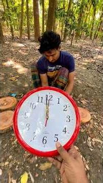 Amazing Wooden Wall Clock Making Process | Satisfying Woodworking Skills.#amazing