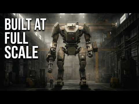 Watching a Giant Combat Mech Built From Scratch