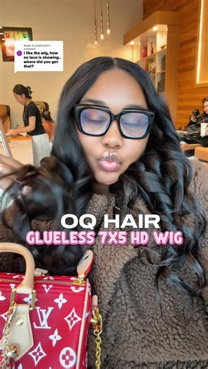 Replying to @justlivelyf Anything glueless I WANT IT!!!!! 😉😍⭐️ Hair: @OQHAIR 💌 #fyp #oqhair #gluelesswigs #curlyhairstyles #tiktokshop