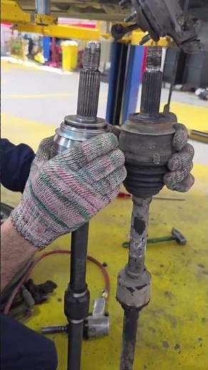 front axle cv joint shaft replacement guide #automotive #mechanic #usa #DIY