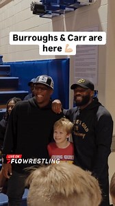 USA wrestling’s biggest star is here! Jordan Burroughs and David Carr cornered Morgan Turner for her match at Who’s Number One 👊🏼 Presented by Cliff Keen Wrestling | FloWrestling
