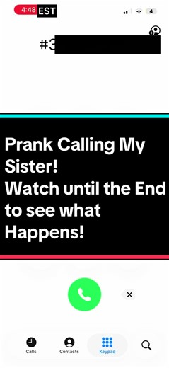Pranking my Sister by the #31# (No Caller ID) option. #funnyprank #nocallerid #calling