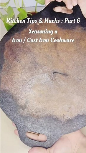 How to Clean Iron Pans | how to prevent rust on iron skillet utensils