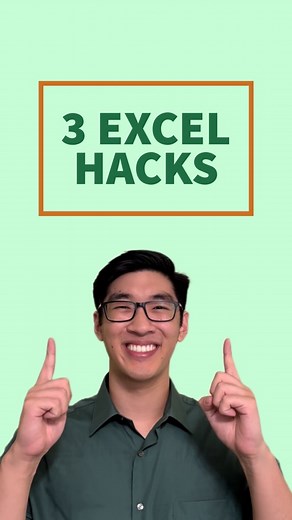 389K views · 5.9K reactions | 3 Excel Hacks for Beginners  Save this post so you can use it later! #excel #exceltips #exceltricks #microsoftexcel #spreadsheets #exceltraining #learnexcel | Excel With Grant | Facebook