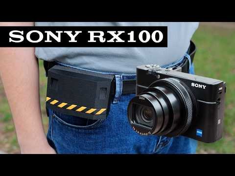 DIY Sony RX100 camera case. Full review available in the description.