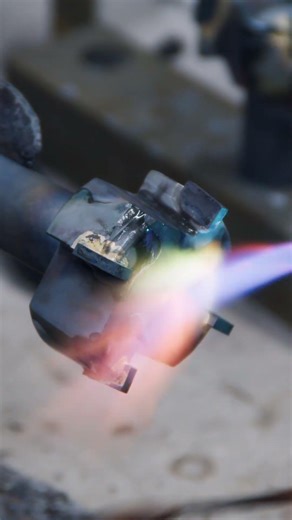 Listen to the Sound of our Brazing Carbide Process! 👂🔥 #shorts