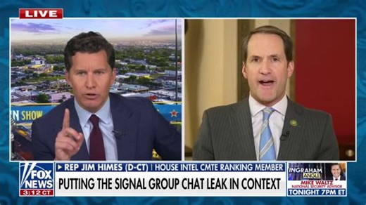 Jim Himes Whacks Will Cain For Accusing Him Of Playing Politics