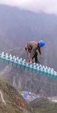 Insane Lineman Skills You Should NEVER Try ⚠️ High Voltage Experts at Work