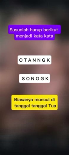 Kuis Tebak Kata #kuis #tebak #kata