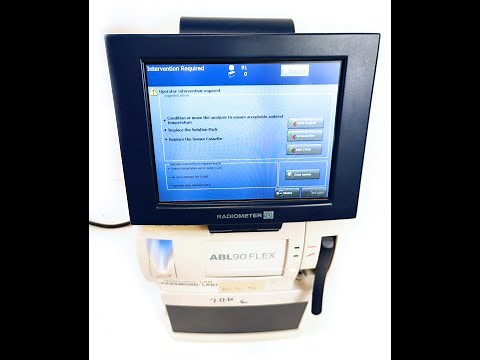 Radiometer America ABL-90 Flex Blood Gas Analyzer Monitor for POC Testing