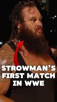 Braun Strowman's first matches on EVERY WWE SHOW #wwe #wrestling #shorts