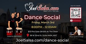 Salsa Social in NYC – Dance & Practice at Joel Salsa