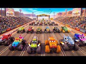 30 Monster Jam INSANE Race | Monster Trucks Epic Freestyle Racing, Huge Jumps & Massive Crashes
