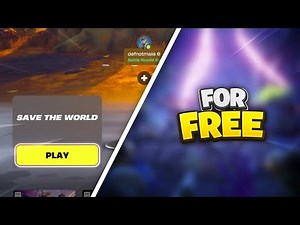 Save the World Is FREE in Fortnite – Here’s How to Get It