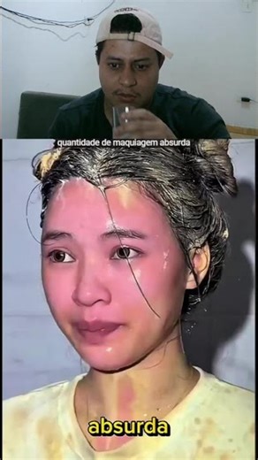 Ela passou MASSA CORRIDA NA CARA