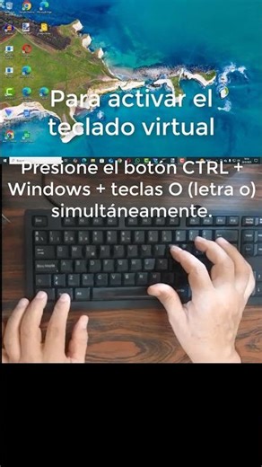 🔥 ¡Activa el Teclado Virtual en Windows con Este Truco Relámpago! 🔥