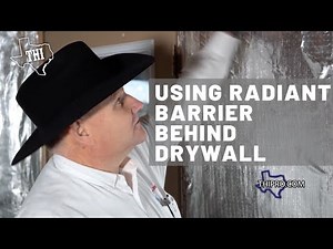 Using Radiant Barrier Inside Walls To Control Temperature