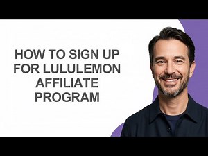 How To Sign Up For Lululemon Affiliate Program - KevinHowTo