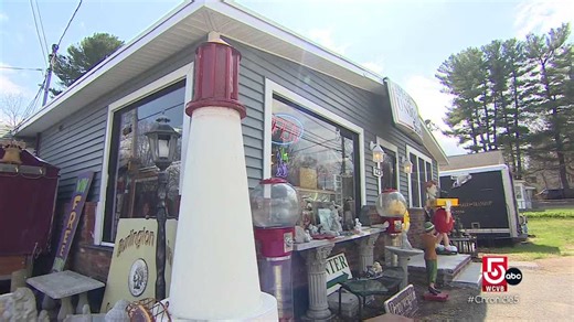 Antique store in Billerica, Mass. is a collectors paradise