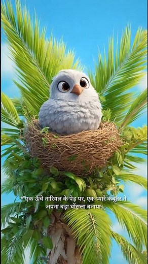 “कबूतर, साँप और बाज़”“घोंसले की रक्षा”“कबूतर का सुरक्षित आशियाना”#cartoon #shortvideo #comedy #cat 😱