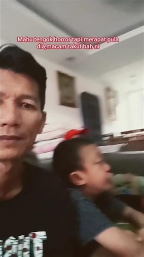 Kenapalah si fizi ni,mahu menengok,tapi takut. #yt,#horor,#scare,