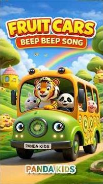 Fruit Cars 🚗 Beep Beep Song