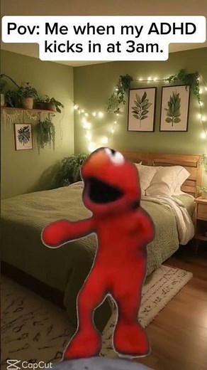 what elmo doing at 3am?
