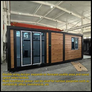 [Hot Item] Folding House, Easy to Move, Small House Modular Folding Home Portable Luxury Prefabricated Expandable Container House