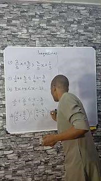 Solve This Inequality Step by Step Easy Math Tutorial #MathHelp #StudyTips