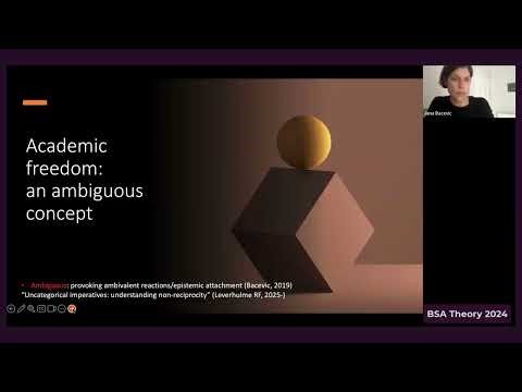 Academic Freedom and the Politics of Free Speech with Jana Bacevic