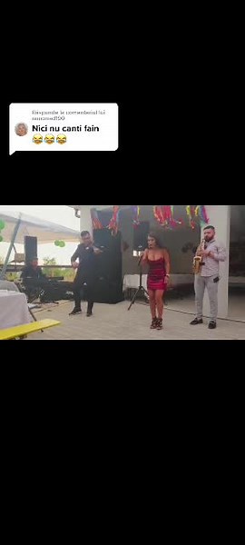 Live Outdoor Music Performance with Saxophone and Singer