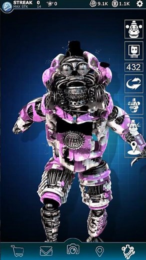 Nightmare Funtime Freddy FNaF Workshop Animation
