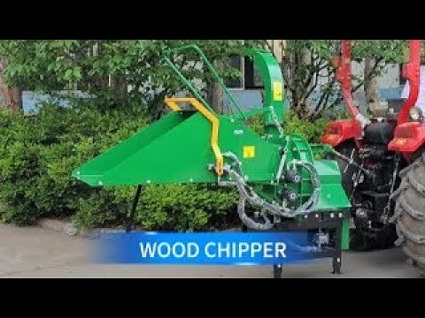 Tractor PTO Driven WC-8H wood chipper review WOODMAXX WM-8H