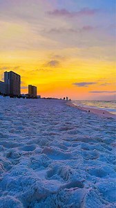 Here's a timelapse of the sunrise on Pensacola Beach today☀️ #allthingsemeraldcoast #pensacolabeach #sunrise | All Things Emerald Coast