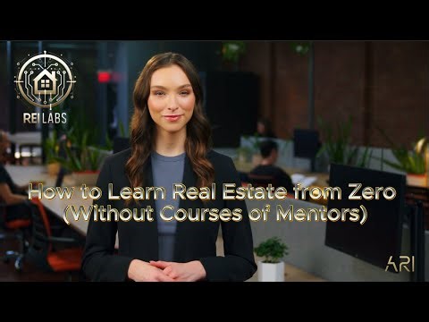 ARI - How to Learn Real Estate From Zero (Without Courses or Mentors)