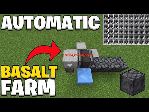 Minecraft 1.21 Automatic Basalt Farm