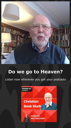 Had a great conversation with Tom Wright about his new book 'God's Homecoming' on the Christian Book Blurb podcast. Listen now wherever you get your podcasts or click here https://podfollow.com/1451083978 #newcreation #christianity #podcast #heaven | Matt McChlery Ministries