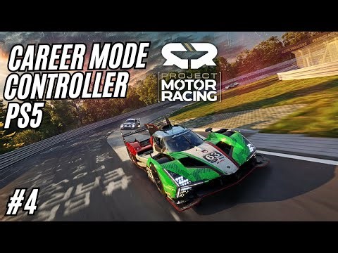 Project Motor Racing Career Full Playthrough #4 (PS5 w/ Controller)