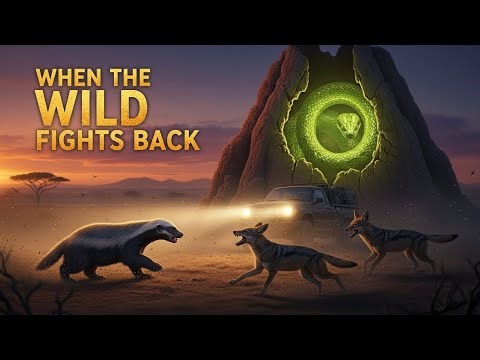 Farmer's Daring Rescue of a Baby Honey Badger from a Giant Anaconda