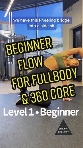 Beginner Full Body Flow for Core Strength and Mobility