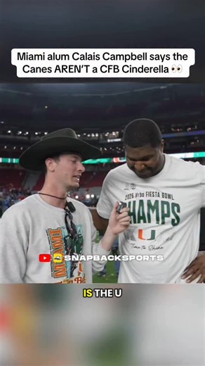 Is Miami a College Football Cinderella Story? 👀 Full YouTube video out now - link in bio | SnapBack Sports