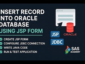 How to Connect JSP Form to Oracle Database and Insert Records | Step-by-Step Tutorial