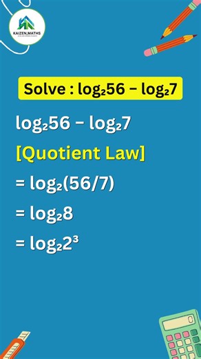Logarithm Quotient Law Explained | Solve Log Questions Easily | IB & IGCSE Maths