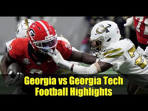 Georgia vs Georgia Tech Football Highlights | Clean Old-Fashioned Hate