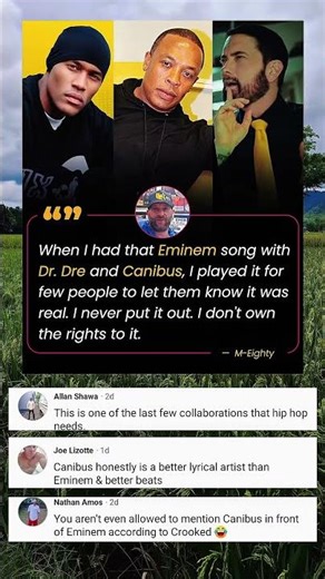 Canibus x Eminem x Dr. Dre collab might be real?! 👀🔥 Watch the interview 🎤